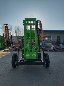 Perfuradora de Poço de Água Móvel Hidráulica a Diesel de Alta Eficiência 24V 160m de Profundidade 300mm de Diâmetro para Uso Agrícola pela Hongrun - Product Image 4