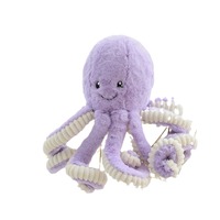 Peluche pieuvre super douce, best-seller transfrontalier, jouet en peluche calmar, animal en peluche en coton PP, 11-30 cm, anti-stress, maille lavée
