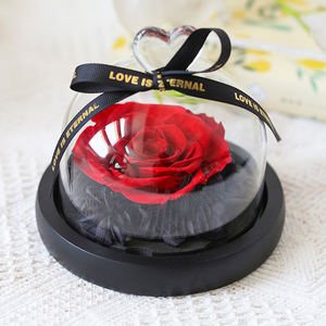 <span class=keywords><strong>San</strong></span> <span class=keywords><strong>San</strong></span> <span class=keywords><strong>San</strong></span> valentino vendita calda reale naturale immortale secco eterno conservato rosa in cupola di vetro con scatola regalo eterna rosa fiore - Product Image 2