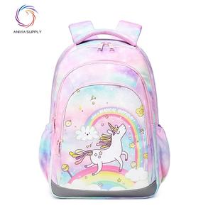 Sac à dos licorne pour enfant, <span class=keywords><strong>cartable</strong></span> personnalisé pour fille, collection 2025, vente chaude, sacs d'école personnalisés avec LOGO, OEM - Product Image 3