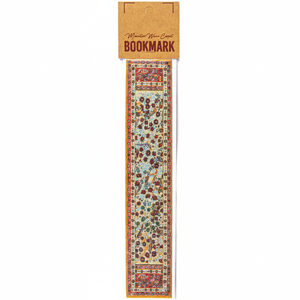 Colorful Miniature Hereke Carpet Designed Turkish Woven <b>Bookmark</b> - Product Image 2