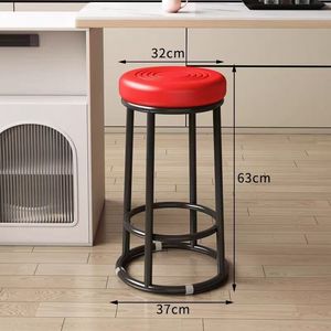 K Thickened bar stool <b>checkout</b> <b>counter</b> stool raised stool for front desk stool dining table stool bar stool stool - Product Image 3