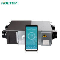 Ventilateur économique à récupération de chaleur en gros bypass automatique filtre PM2.5 double flux d'air 2018 système de ventilation à récupération d'énergie ErP