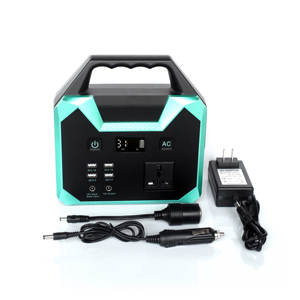 Station d'alimentation portable pour voiture et usage extérieur, sortie 100W-1000W, batterie rechargeable au lithium-ion avec 3 ports USB - Product Image 2