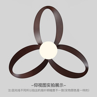 Nouveau ventilateur de plafond pour restaurant moderne et simple, style artistique minimaliste, plafond commercial, chambre à coucher