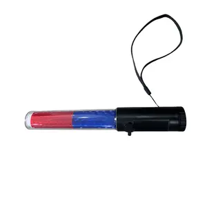 Rechargeable LED Glow Stick Traffic Baton Handheld Emergency Night Warning Flash Stick Traffic Warning Product