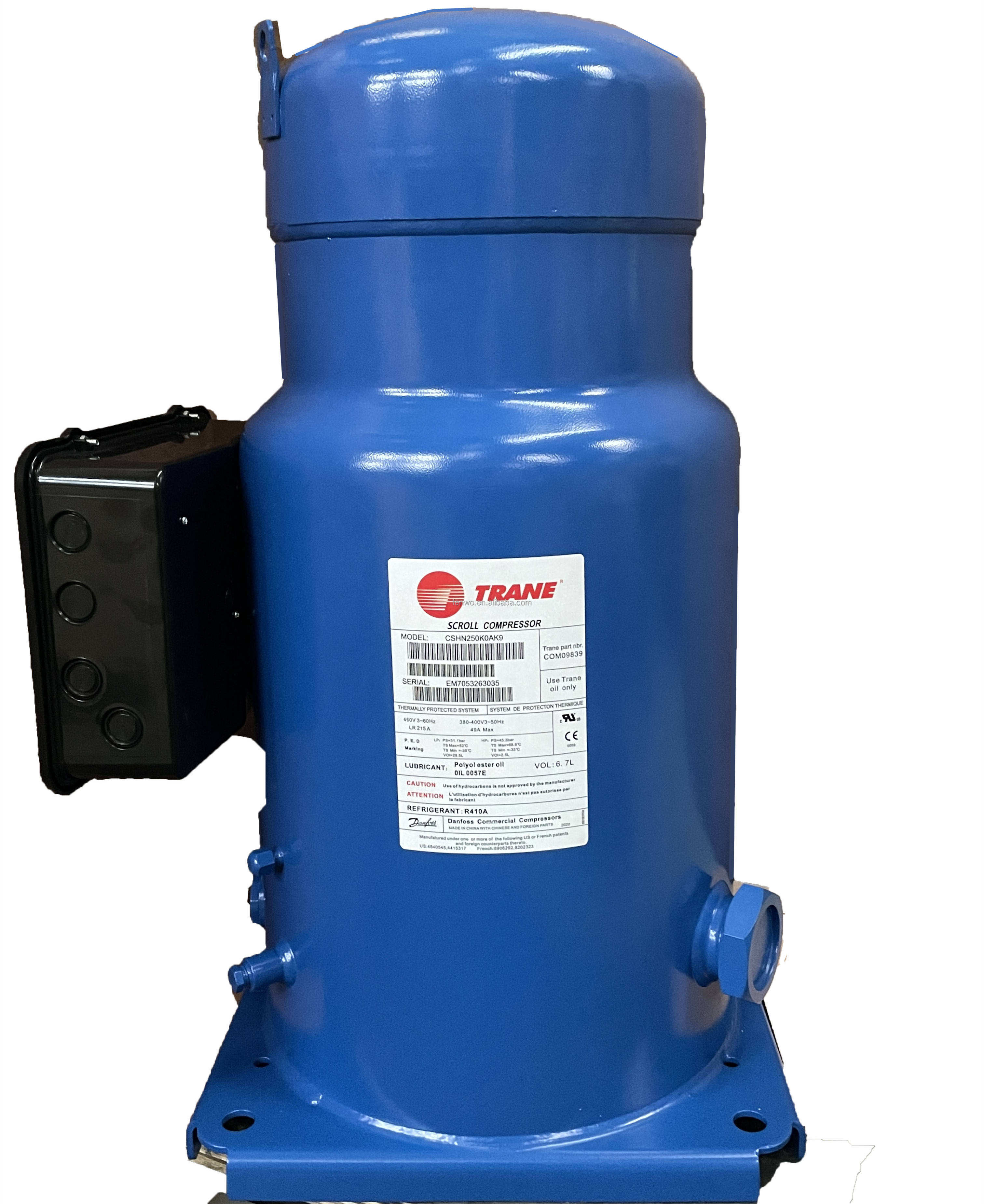 Coil Trane Performance Climate Changer Air Handler TRANE