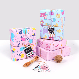 Wholesale High Quality <b>Birthday</b> Tissue Rolls Baby Cartoon Series Packaging <b>Wrapping</b> <b>Paper</b> Roll Uperior Craftsmanship - Product Image 1