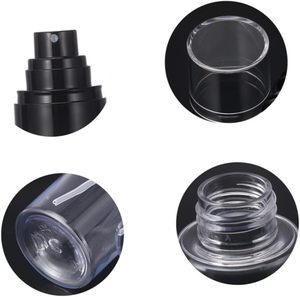 50ml Material plástico PET portátil recargable prensa negra botellas de <span class=keywords><strong>spray</strong></span> de niebla fina Facial - Product Image 2