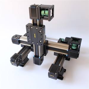 Module linéaire à bande synchrone pour table coulissante linéaire Mjunit Paint Spraying Xyz, module linéaire axe XY, bras de robot de soudage, pulvérisation - Product Image 3