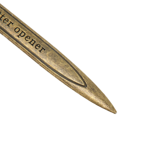 Aprilettere Vintage Personalizzabile con Design Gratuito, Apri Buste Retrò Leggero in Metallo, Taglierino per Carta per Ufficio - Product Image 5