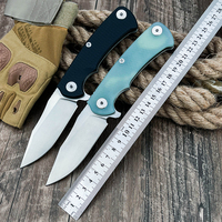 Couteau pliant XM18, lame D2, manche G10, couteau portable pour la maison, outil EDC, couteau multifonctionnel, meilleur cadeau