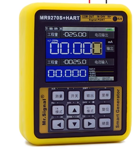 MR9270S+ Générateur de signal HART 4-20mA, Calibrateur de courant et de tension, Enregistreur de thermocouple, Fréquence - Product Image 5