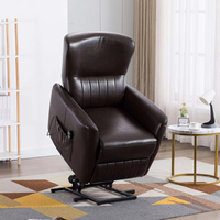 Fauteuil individuel en similicuir, très populaire et recommandé, pour salon, style canapé paresseux