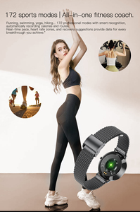 Montre connectée Slim Design T8 <span class=keywords><strong>Ultra</strong></span> BT Calling avec écran AMOLED HD rond de 1,19 pouce, suivi de la fréquence cardiaque et entraînement respiratoire pour femmes - Product Image 3