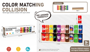 Jeux de table, jouets pour <span class=keywords><strong>enfants</strong></span>, jeu de bouteilles à devinettes, jeu éducatif et énigmes de bouteilles colorées - Product Image 6