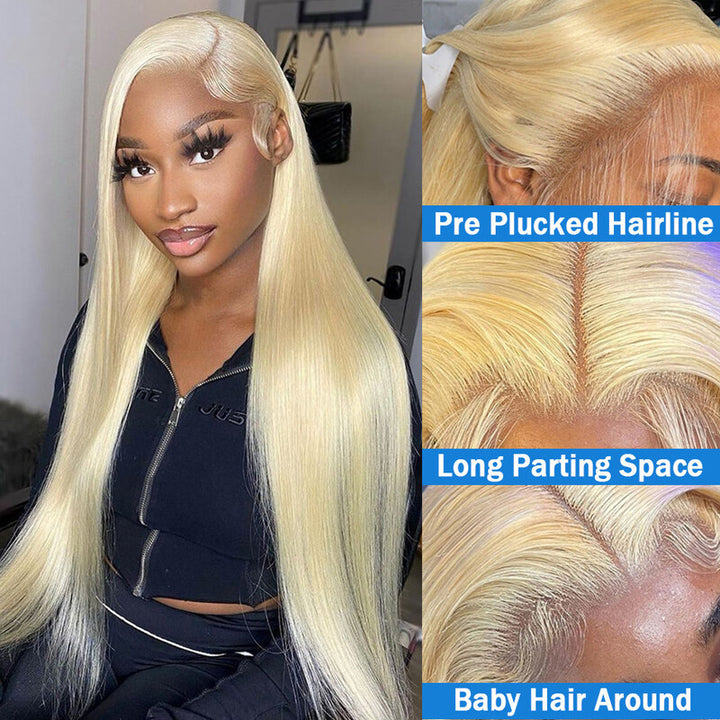 blonde frontal human wigs