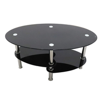 Table de salle à manger moderne en verre trempé avec pieds courbes argentés, design élégant, idéale pour hôtels et entrepôts, fonctionnalité KD - Offre Spéciale