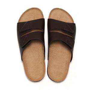<span class=keywords><strong>Sandali</strong></span> piatti da uomo in <span class=keywords><strong>sughero</strong></span> stile coreano <span class=keywords><strong>con</strong></span> chiusura in velcro, design slip-on per la primavera e l'estate, ideali per la spiaggia - Product Image 5