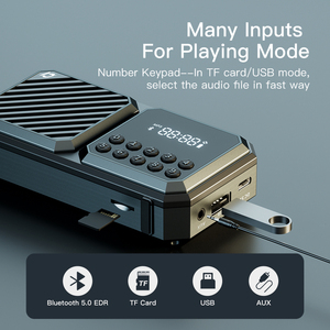 Shidu xách tay nhà retro phong cách Bluetooth loa cổ điển đặc biệt chất lượng âm thanh FM Đài phát thanh loa - Product Image 4