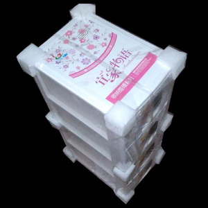 ผ้าฝ้ายเพิร์ลคอตตอน, แผ่นกันกระแทกมุม EPE, โฟมมุมฉาก, แผ่นพลาสติกหุ้มมุม, บรรจุภัณฑ์, การขนย้ายเฟอร์นิเจอร์, บรรจุภัณฑ์ป้องกัน - Product Image 1
