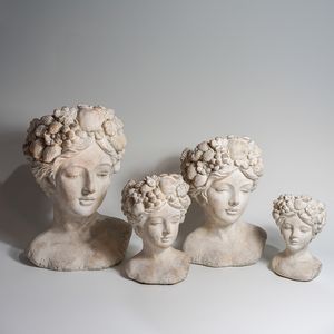 Lianda Durable Élégant <span class=keywords><strong>Dame</strong></span> Tête Statue avec Pot <span class=keywords><strong>De</strong></span> Fleur Planteur Extérieur Jardin Décoration <span class=keywords><strong>de</strong></span> <span class=keywords><strong>La</strong></span> Maison pour Europe Style Pépinière - Product Image 3