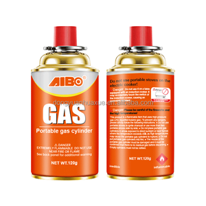 Contenitore di Gas butano ad alta purezza 220g portatile per famiglia campeggio materiale metallico - Product Image 5