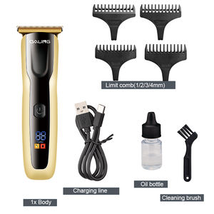 Cortadora de Pelo Eléctrica Inalámbrica Recargable Profesional para Hombre y Bebé DALING DL-<span class=keywords><strong>1557</strong></span> LED con Logotipo OEM - Product Image 2