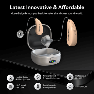 ใหม่อุปกรณ์ช่วยลดเสียงรบกวนแบบชาร์จไฟได้อุปกรณ์ช่วยลดเสียงรบกวน12ช่องสี่โหมดแบตเตอรี่16ชม. สำหรับคนหูหนวก-ราคาดี - Product Image 3