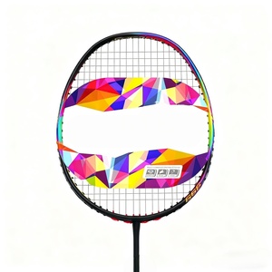 <span class=keywords><strong>Raquette</strong></span> de <span class=keywords><strong>badminton</strong></span> professionnelle de haute qualité, légère, entièrement en fibre de carbone, avec un manche rigide et un cadre solide, pour l'entraînement, logo personnalisé OEM - Product Image 2