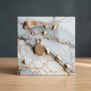 Carreaux de sol en céramique aspect pierre rouille gris ardoise multicolore 40x40cm, design intérieur rustique - Product Image 4