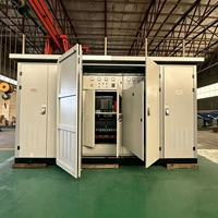 Transformateur de Boîtier Triphasé Extérieur 630kVA/800kVA, Sous-Poste de Type Boîtier, Cabine Photovoltaïque Préfabriquée, Alimentation Complète