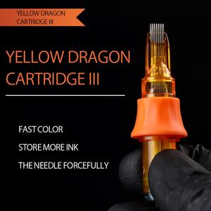 10 buah sekali pakai kuning <span class=keywords><strong>Dragonfly</strong></span> V3 jarum tato RL RS seri RM M1 aksesoris alat tato untuk mesin tato kartrid Gri - Product Image 6