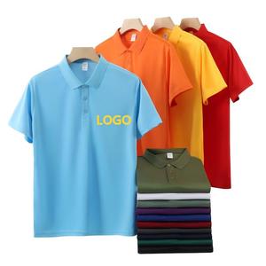 Factory Quick Dry Polyester Men's Sports Polo Shirt Golf Wear Summer Gym Fitness Training Comfortable Breathable T Shirts