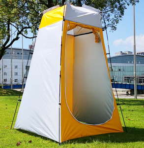 Toldo enrollable personalizado para baño, tienda de ducha para acampar al aire libre, <span class=keywords><strong>con</strong></span> cambio de ropa, portátil, para baños - Product Image 2