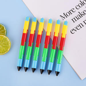 ปากกาลูกลื่นแบบพับได้สำหรับนักเรียนมีสายคล้องสำหรับบรรเทาความเครียดสามารถดัดได้ของเล่นของเด็ก jujube ปากกาขนาดเล็ก - Product Image 1