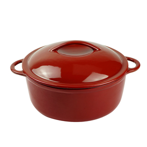 ChuiHua four hollandais <span class=keywords><strong>en</strong></span> émail de marque propre 5L four hollandais <span class=keywords><strong>en</strong></span> <span class=keywords><strong>fonte</strong></span> cuit marmite standard casserole avec couvercle - Product Image 1