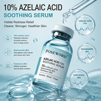 Sérum pour le soin de la peau à 10% d'acide azélaïque, sérum raffermissant pour le visage, sérum réducteur de pores pour une hydratation quotidienne, un effet raffermissant et un effet éclaircissant, 30 ml