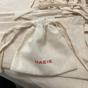 Borsa <span class=keywords><strong>con</strong></span> coulisse in cotone di bambù stampata personalizzata Eco Friendly sacchetto promozionale per imballaggio regalo <span class=keywords><strong>con</strong></span> Logo - Product Image 1