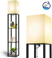 Lampu Lantai Nordik Mewah Hitam Modern Lampu Malam untuk Ruang Tamu Kamar Tidur
