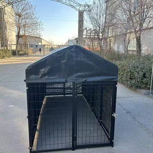 Stylo de jeu pour chien en métal noir de haute qualité avec un cadre confortable pour la maison de votre animal de compagnie - Product Image 2
