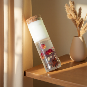 Vela de gel de flores hermosas de alta calidad, vela de cera de soja jalea, vela de cera de soja para aromaterapia - Product Image 1