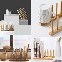 Support de rangement en bambou personnalisé pour cuisine, organisateur d'armoire, étagères à assiettes en bois de bambou, directement du fabricant leader