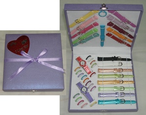 Perfect Style <strong>Interchangeable</strong> Colors Bands and Bezels Girls Boys <strong>Watch</strong> Gift <strong>Sets</strong> Waterproof <strong>Interchangeable</strong> Ladies <strong>Watches</strong> - Product Image 3