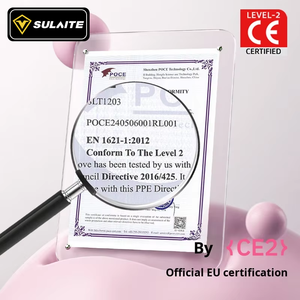 Sulaite verdikte knie-elleboogbeschermers met snelsluiting, reflecterende strip, ademende ventilatiegaten voor fietsen op wielen - Product Image 3