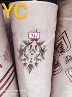 Tissu de rideau occultant de tapisserie d'ameublement de jacquard classique de polyester 100%