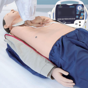 Maniquí Avanzado para Entrenamiento de RCP con Vía Aérea, Bolsa de Ventilación, Válvula y Máscara para Prácticas de Educación Médica y Simulación - Product Image 4