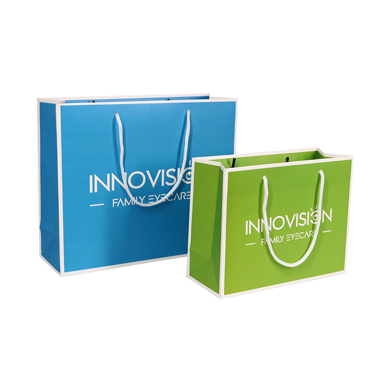 Luxury Gift Boutique Shopping Carry Bag Logo Printing Guangzhou Paper Bag For Cosmetic Packaging