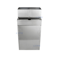 LT-W200D pas cher petit café maïs farine de blé lait en poudre pochette pesage Machine de remplissage Double trémie distributeur remplissage de grains