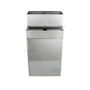 LT-W200D <span class=keywords><strong>pas</strong></span> <span class=keywords><strong>cher</strong></span> petit café maïs farine de blé lait en poudre pochette pesage Machine de remplissage Double trémie distributeur remplissage de grains - Product Image 4